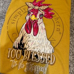 Simply Southern Mustard Logo Tee